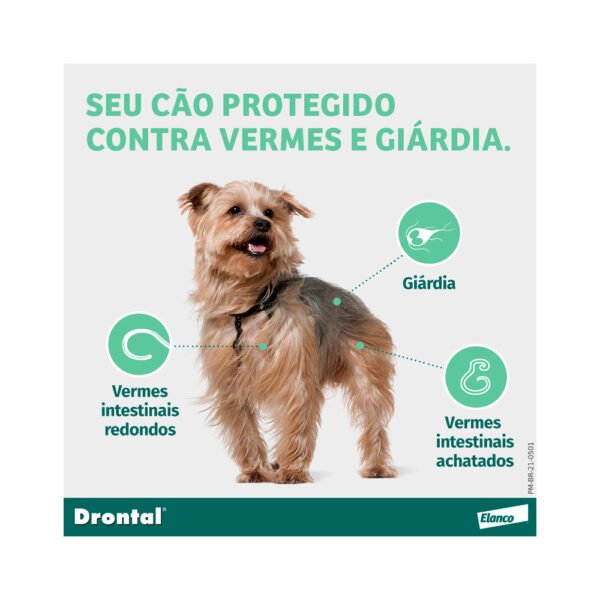 Drontal para Cães de 35kg Sabor Carne- 2 comprimidos - Image 3