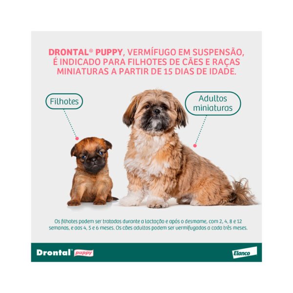 Vermífugo Drontal Puppy para Cães - Image 3