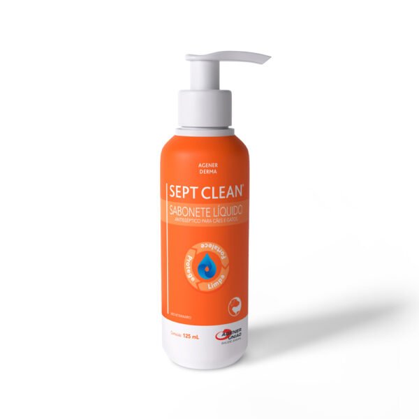 Antisséptico Sept Clean Cães e Gatos 125 ml