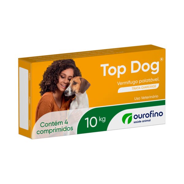 Vermífugo Ourofino Top Dog para Cães - 10kg