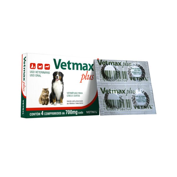 Vermífugo Vetnil Mebendazole - 10 Comprimidos